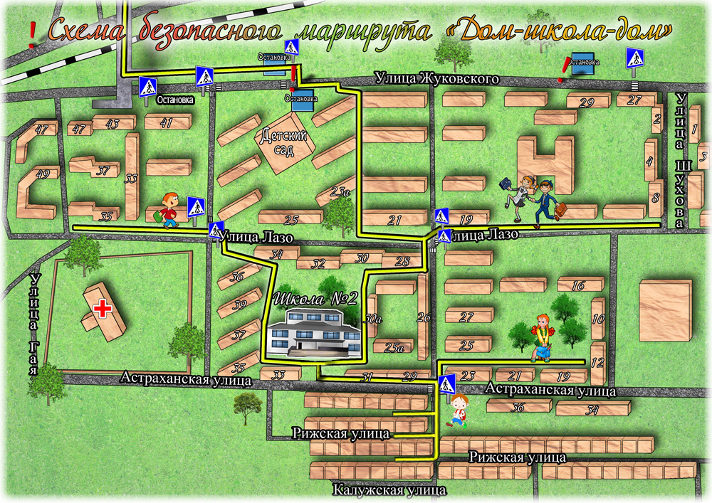 Карта шибенец брянской области с номерами домов