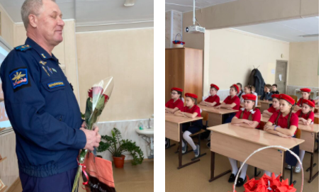 ГБОУ СОШ №2 г. Сызрани | Классная встреча с председателем Всероссийской Общественной организации ветеранов «Боевое Братство», Чернышевым В.М.