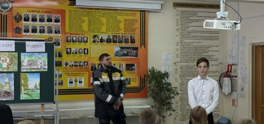 ГБОУ СОШ №2 г. Сызрани | Встреча с майором полиции Чекаревым Е.А.