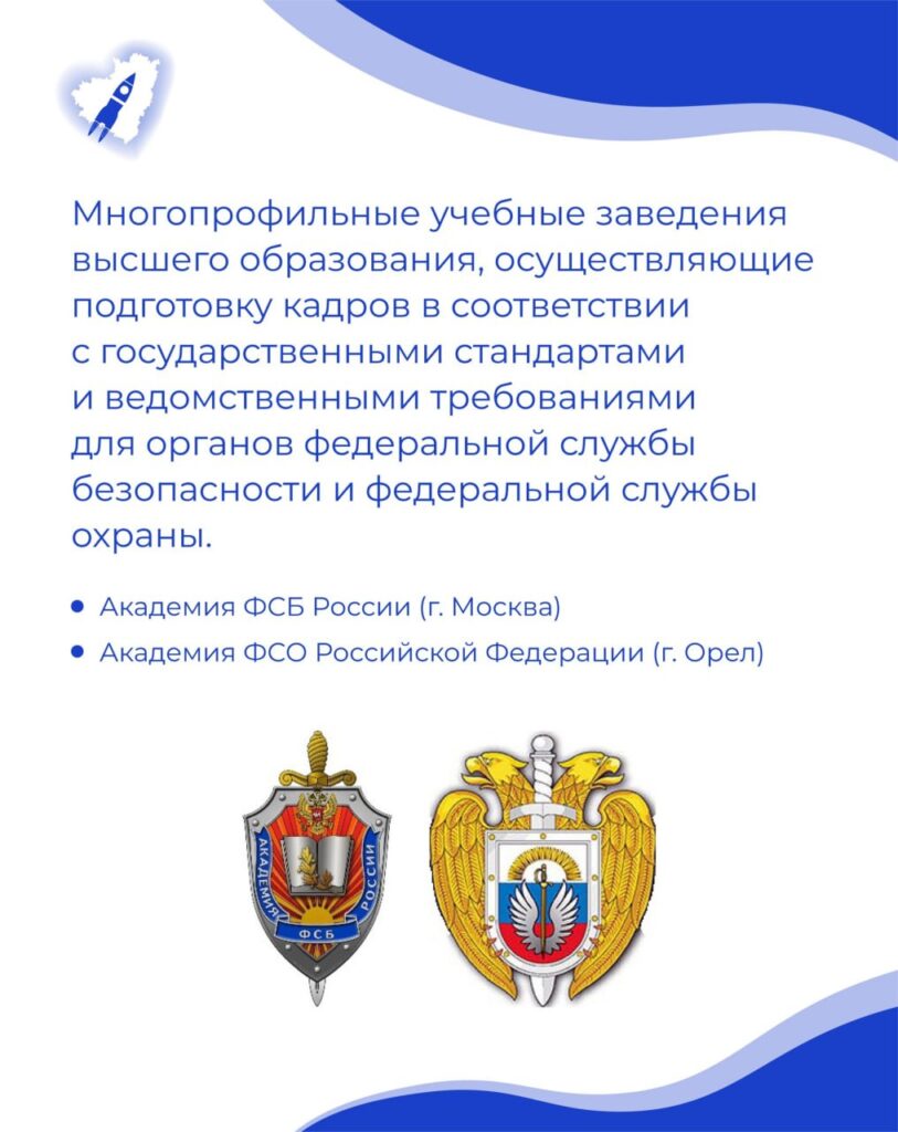 Поступление в образовательные организации ФСБ России – ГБОУ СОШ №2 г.  Сызрани