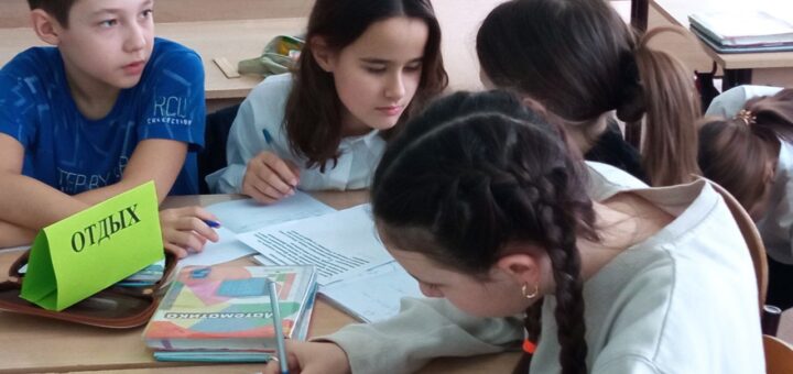 Занятие по функциональной грамотности в 5-б классе