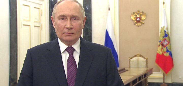 Видеообращение президента России к выпускникам