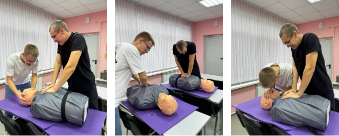 ЦО Точка Роста. Занятия по ГО ЧС