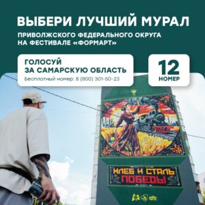 ГБОУ СОШ №2 г. Сызрани | В Приволжском федеральном округе начался завершающий этап VIсезона фестиваля уличного искусства «ФормАРТ» - народное голосование за лучший мурал