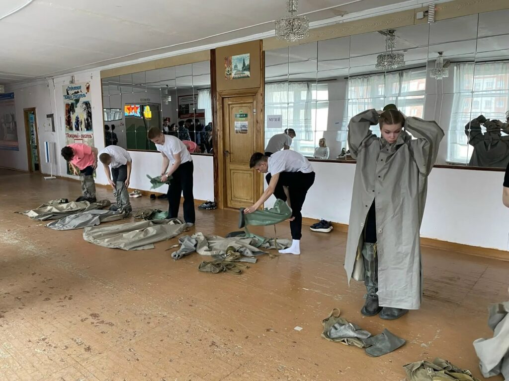 Команда “Сокол” на “Зарнице 2.0” ГБОУ СОШ №2 г. Сызрани | Команда